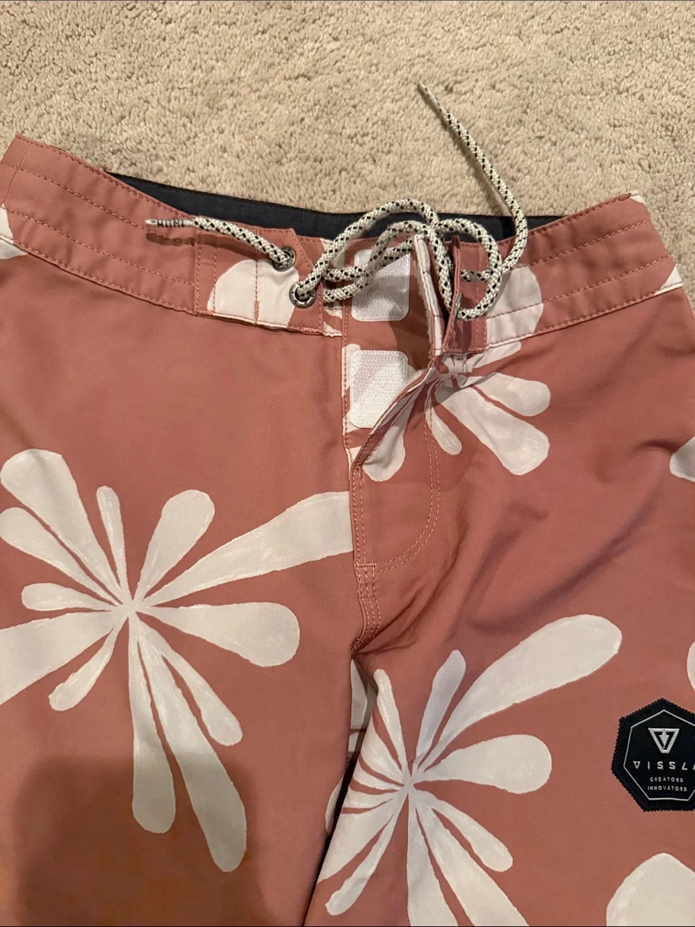 Boys size 8 VISSLA Swim Shorts